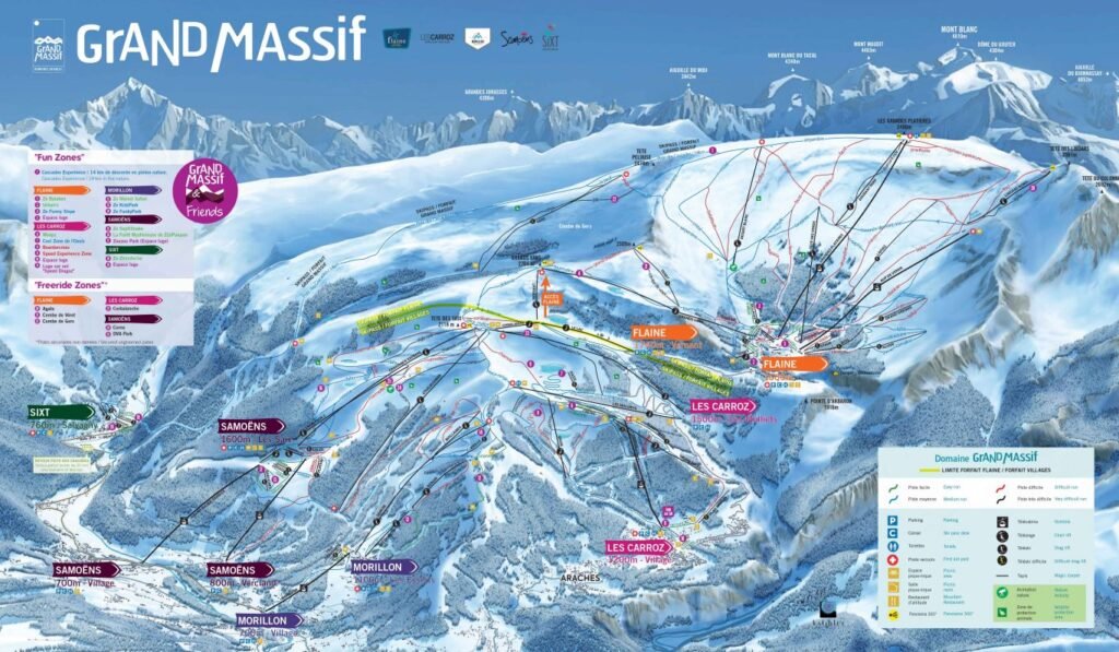 Domaine skiable Grand Massif Morillon Samoens
